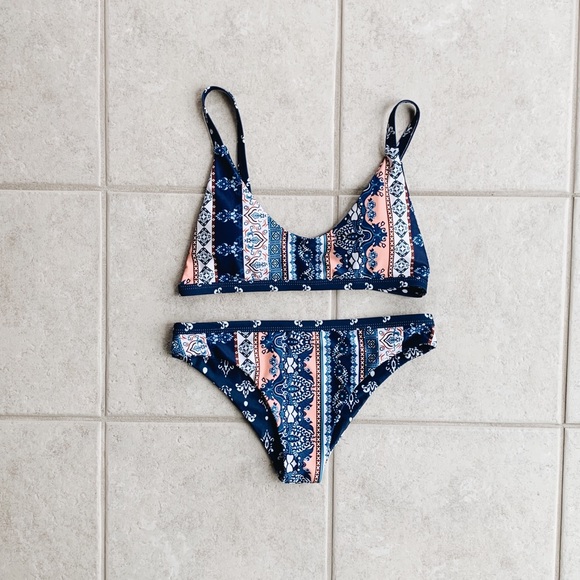 Zaful Navy Bikini - Picture 1 of 2